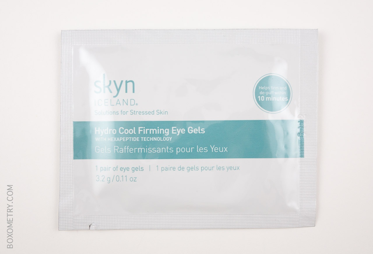 BeautyFIX April 2015 skyn ICELAND Hydro Cool Firming Eye Gels