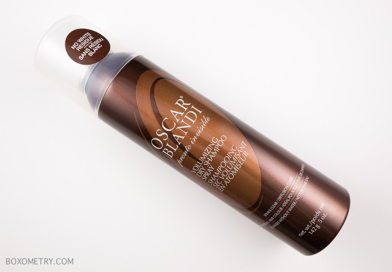 Boxometry BeautyFIX June 2015 Review - Oscar Blandi Invisible Volumizing Dry Shampoo Spray