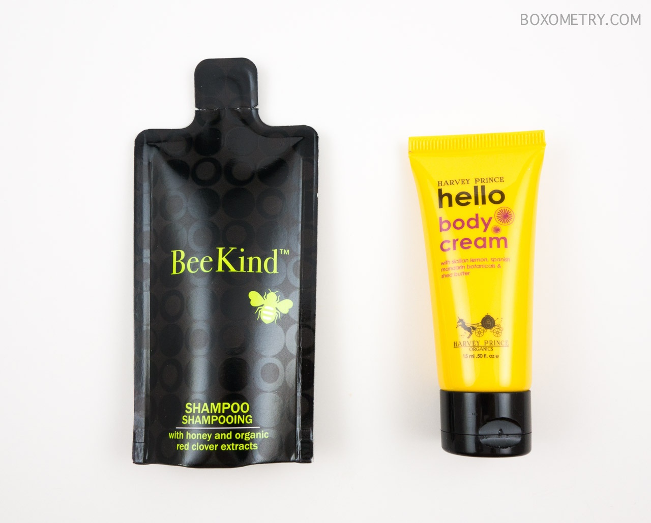 Birchbox February 2015 BeeKind Shampoo and Harvey Prince Body Cream
