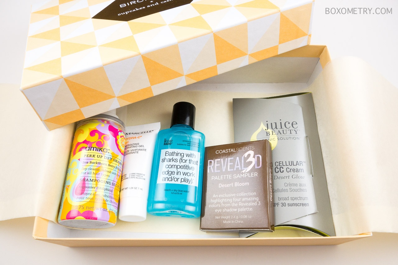 Birchbox May 2015 Content