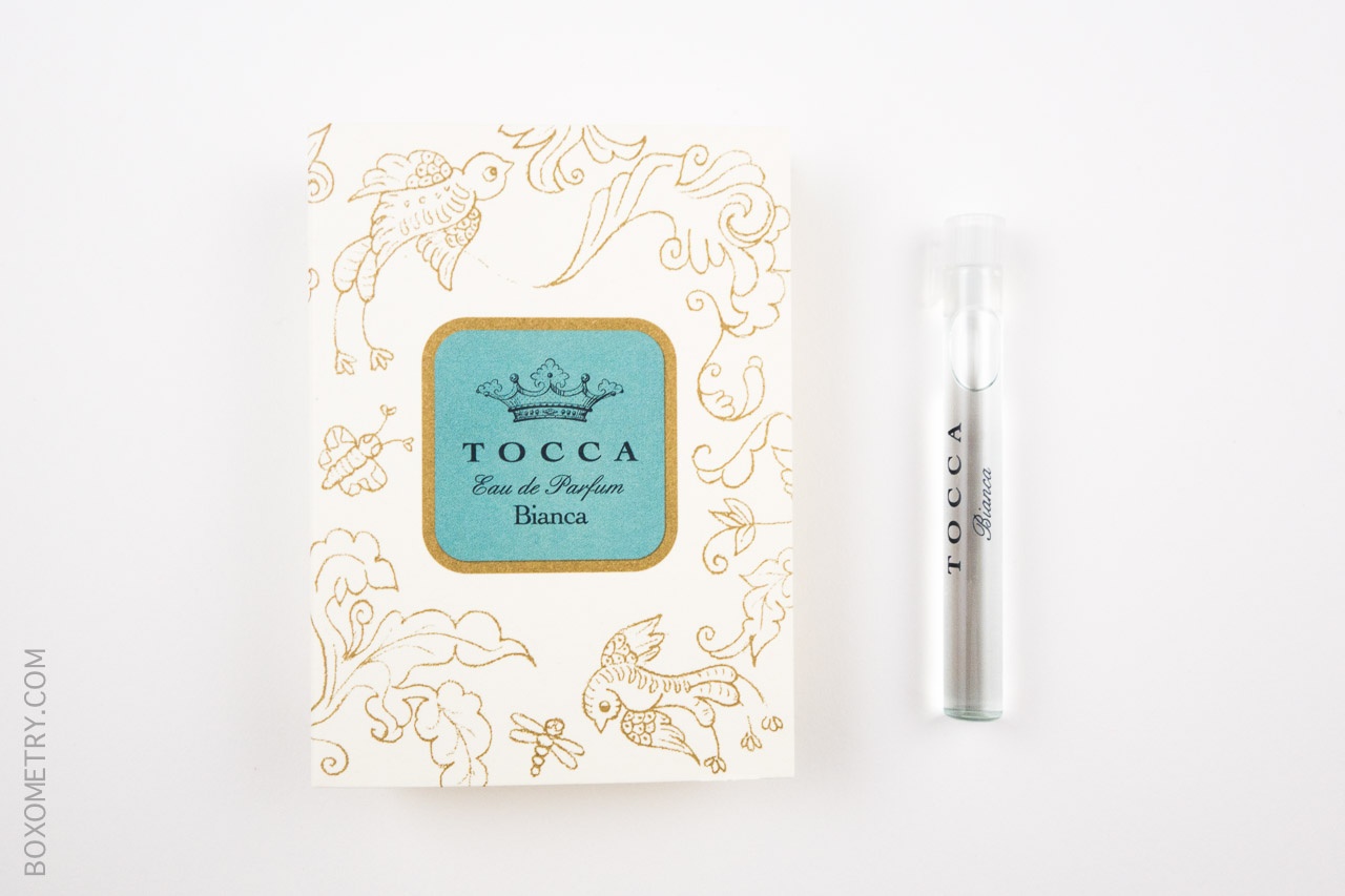 Boxometry Birchbox June 2015 Review - TOCCA Eau de Parfum Bianca