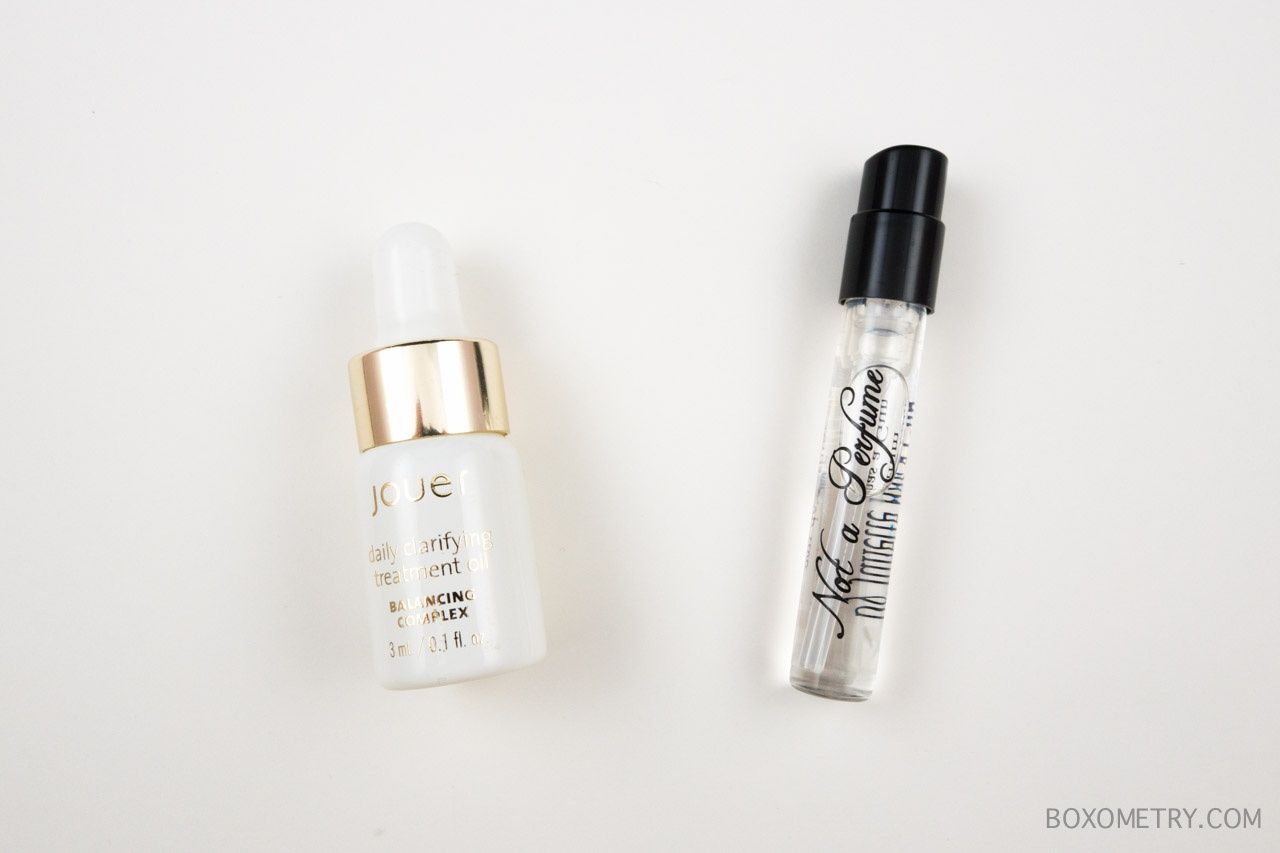 Boxometry Birchbox July 2015 Review - Jouer Daily Clarifying Treatment and Juliette Has a Gun Not a Perfume