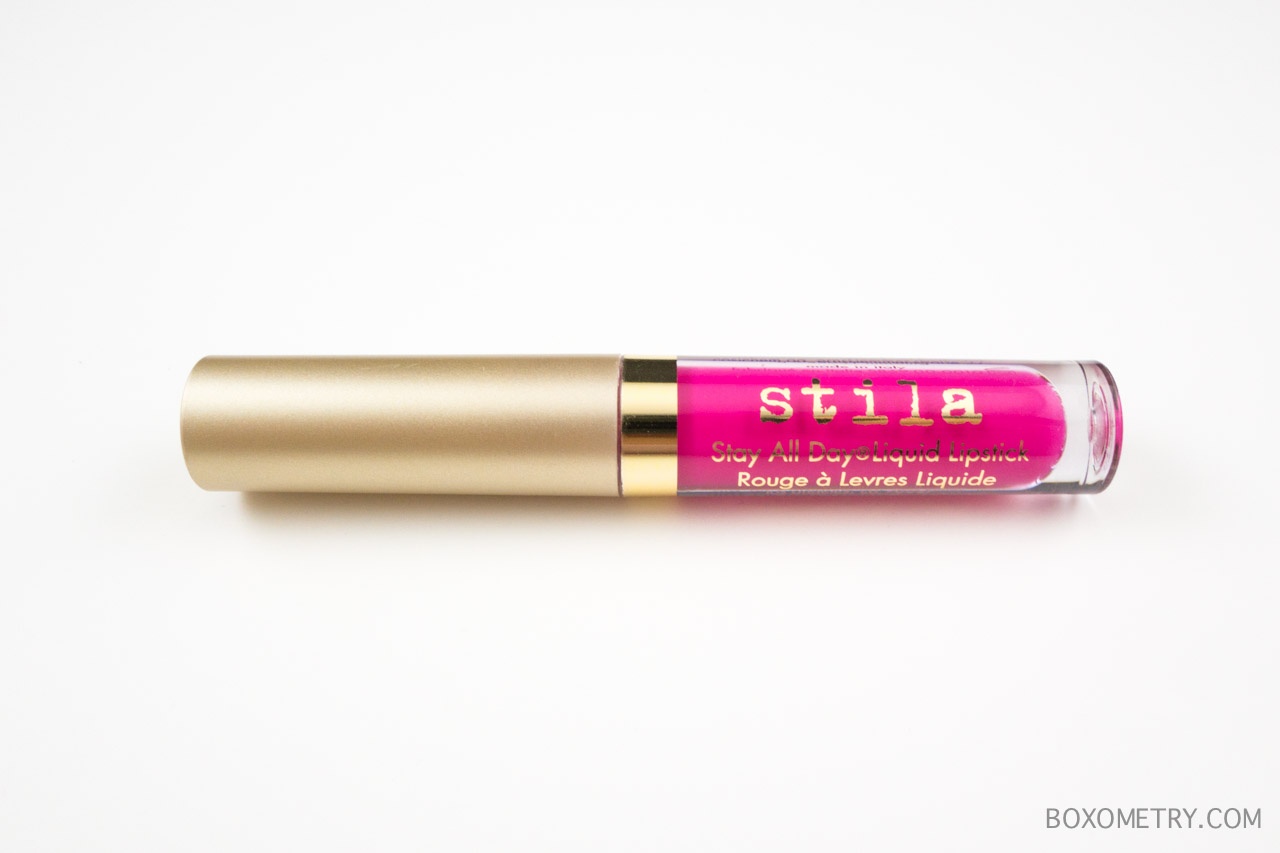 Boxometry Birchbox July 2015 Review - Stila Look at Me Liquid Lipstick Trio