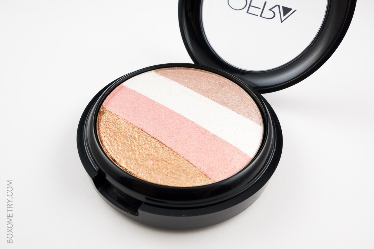 Boxycharm April 2015 OFRA Illuminating Blush Stripes