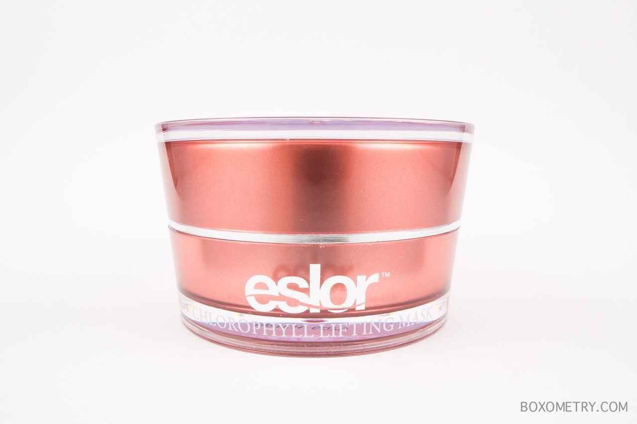 Boxometry Boxycharm June 2015 Review - Eslor Chlorophyll Lifting Mask