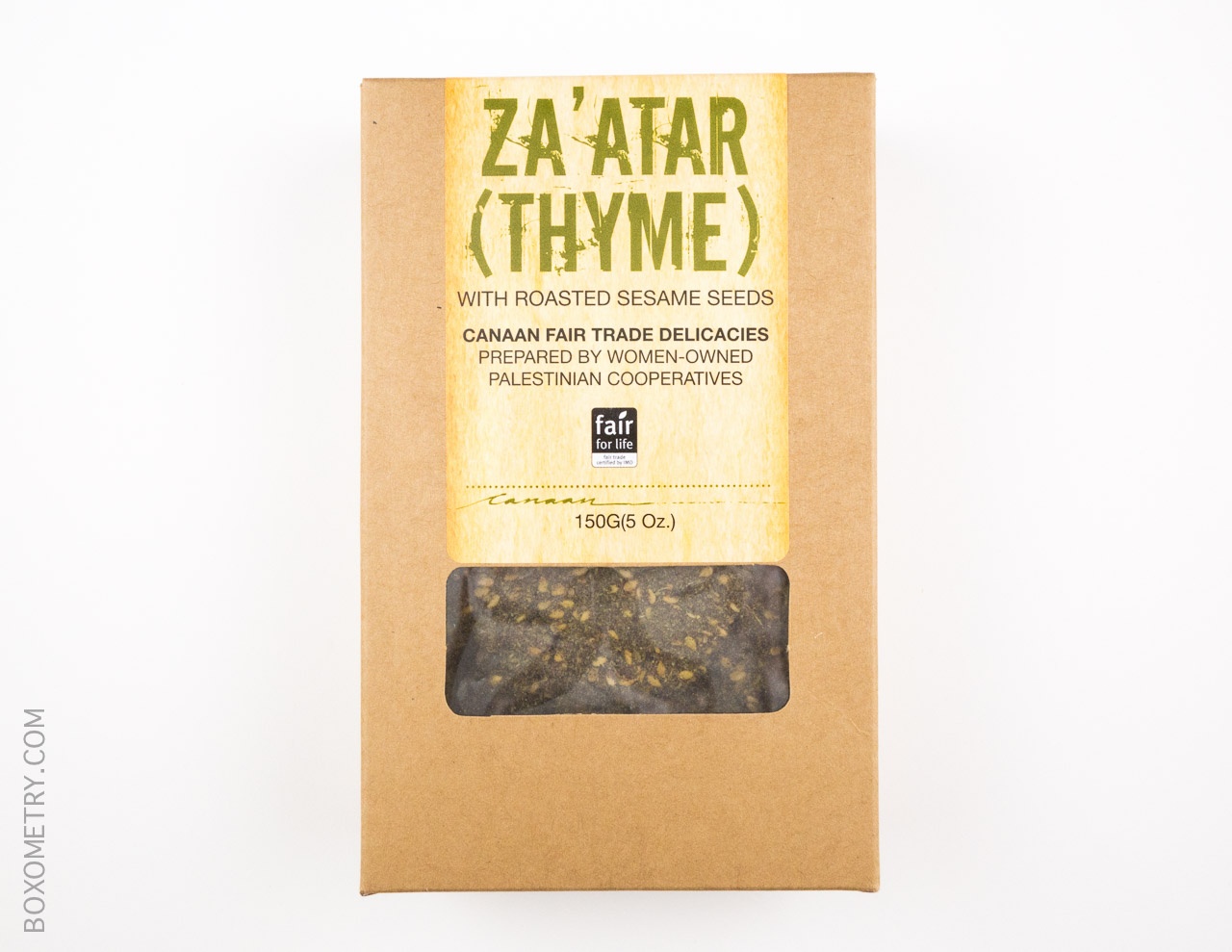 Boxometry GlobeIn Artisan Box June 2015 Review - Za'atar Spice Mix