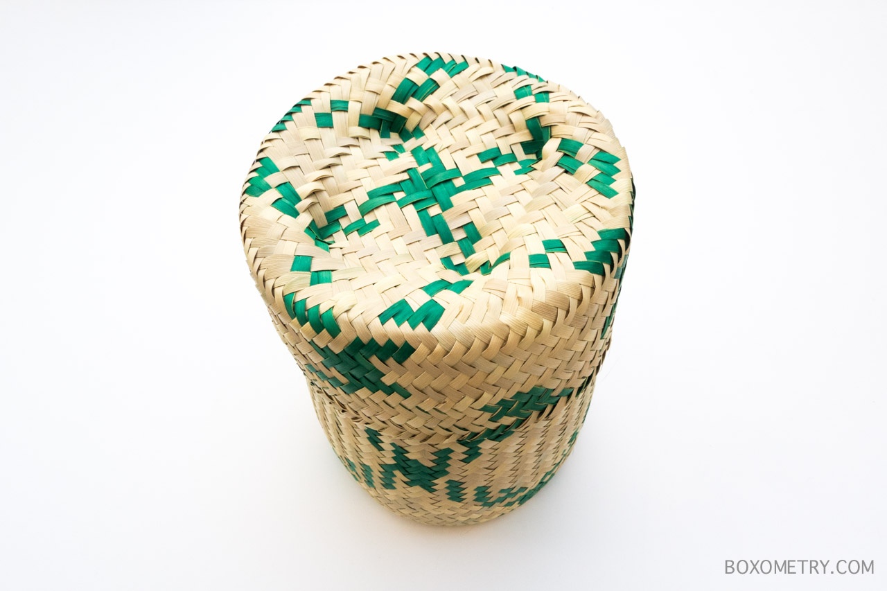 Boxometry GlobeIn Artisan Box June 2015 Review - GlobeIn Signature Handwoven Basket