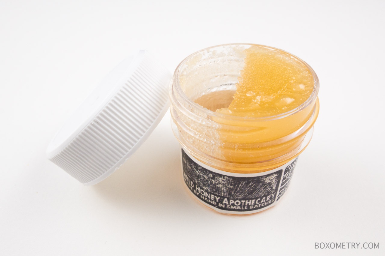 Boxometry Summer Bonus Goodebox 2015 Review - Wild Honey Apothecary Buttermilk Sandalwood Honey Mask