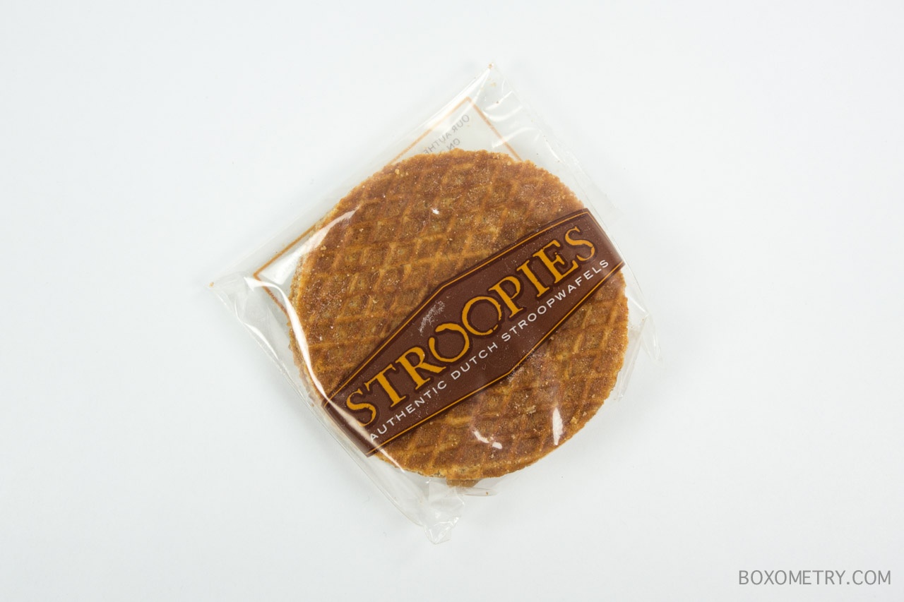 Boxometry Hammock Pack September 2015 Review - Stroopies Authentic Dutch Stroopwafels