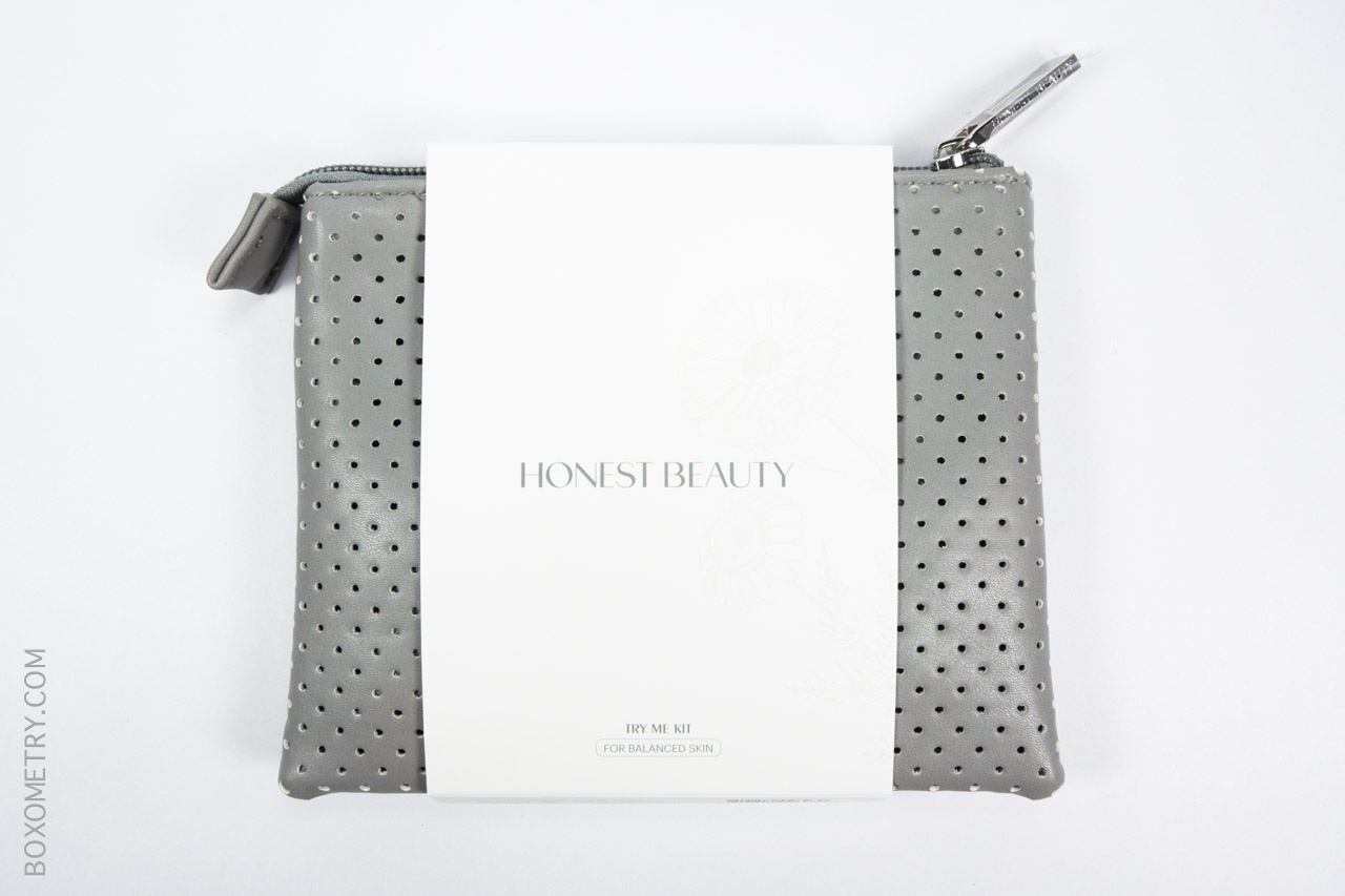 Boxometry Honest Beauty Trial Review - Makeup Bag
