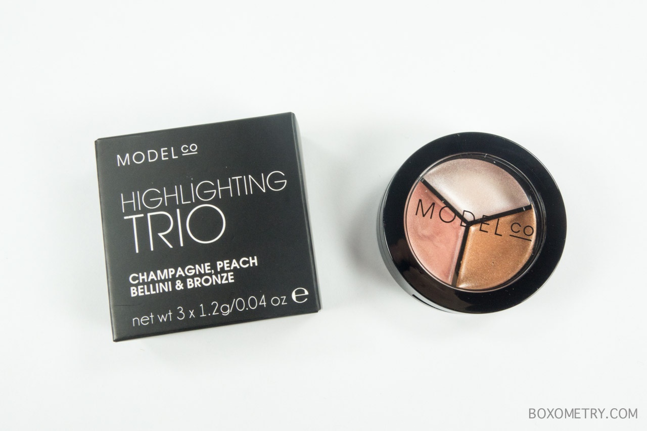 Boxometry Ipsy November 2015 Review - ModelCo Highlighting Trio