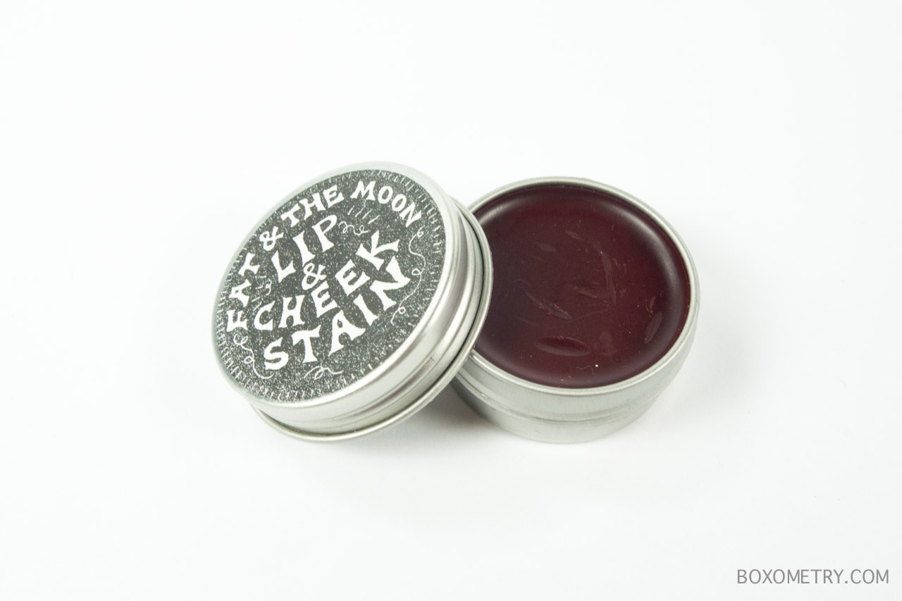 Boxometry Kairos October 2015 Review - Lip & Cheek Stain (FatandtheMoon)