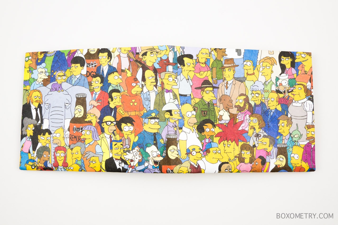 Simpsons Cast Mighty Wallet