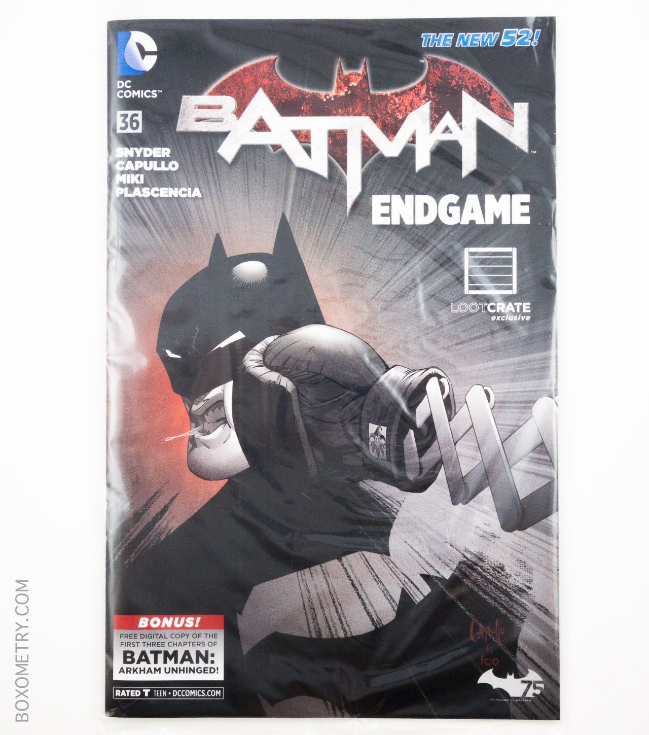 Loot Crate December 2014 Batman Comic