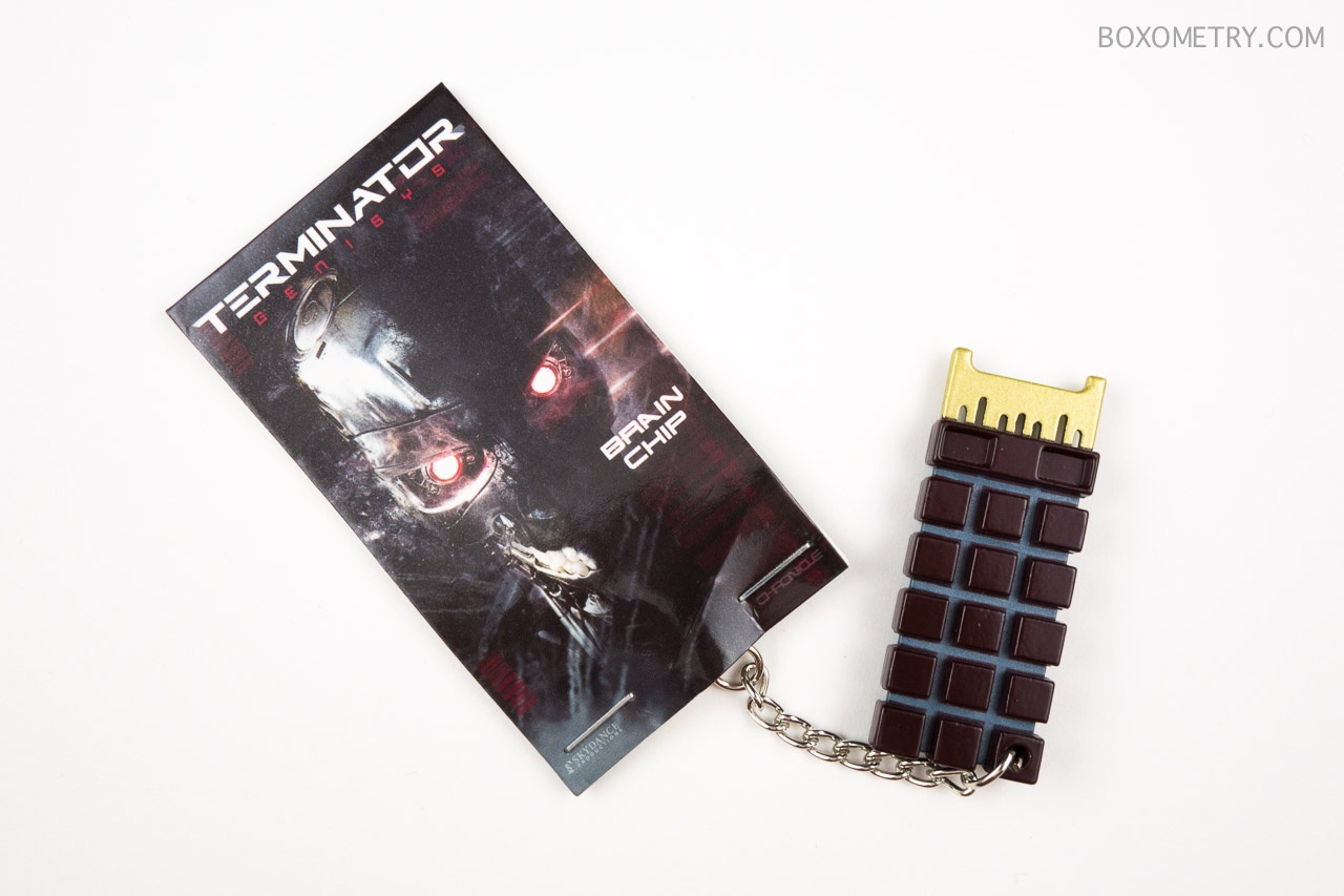 Boxometry Loot Crate June 2015 Review - Exclusive Terminator Genisys Brain Chip Keychain