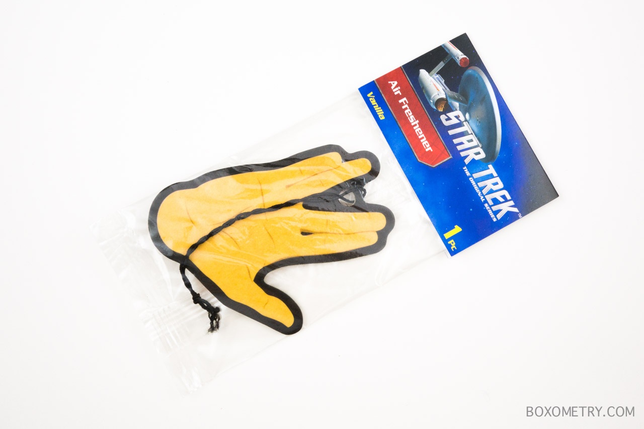 Boxometry Loot Crate July 2015 Review - Star Trek Auto Air Freshener