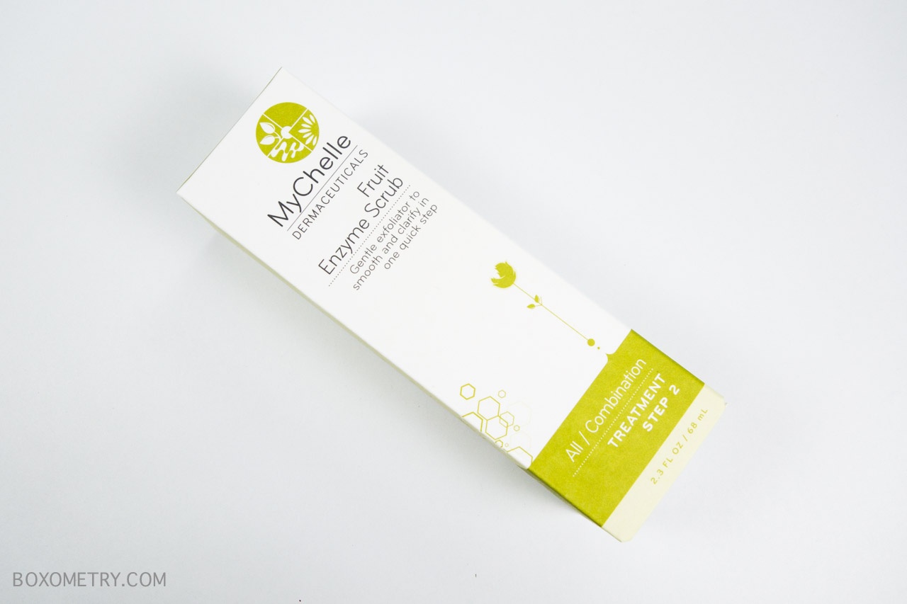 Boxometry Petit Vour August 2015 Review - Mychelle Dermaceuticals Fruit Enzyme Scrub