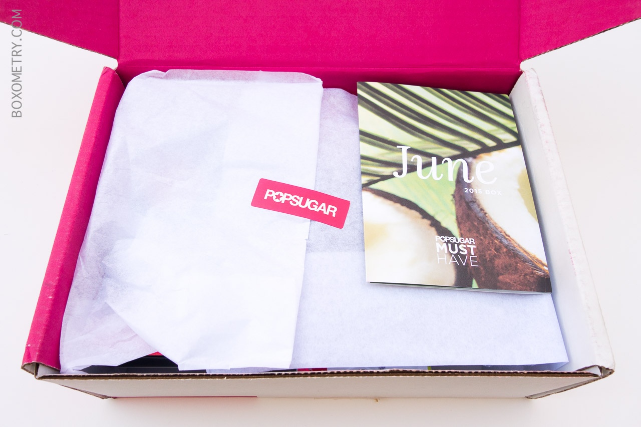 Popsugar Must Have June 2015 - Box