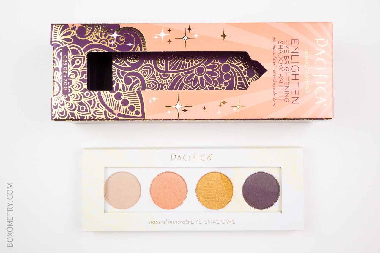 Popsugar Must Have June 2015 - Pacifica Enlighten Eye Brightening Shadow Palette