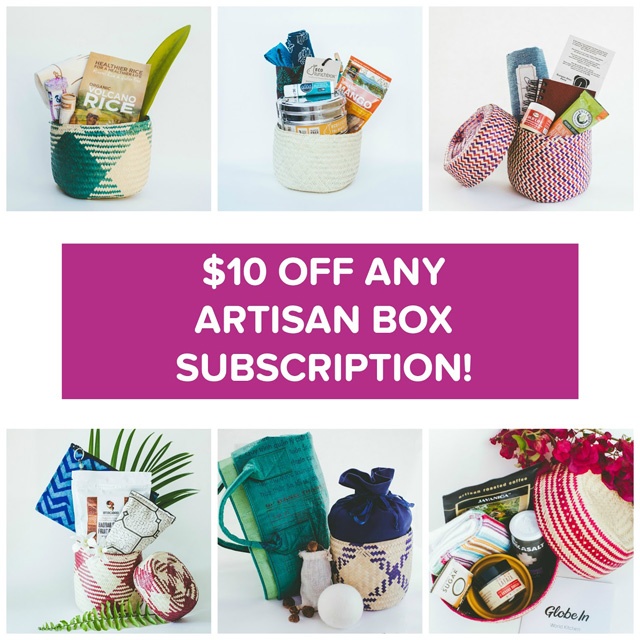 GlobeIn Artisan Box 2015 Labor Day Weekend Sale