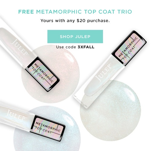 Julep Metamorphic Top Coat Trio GWP