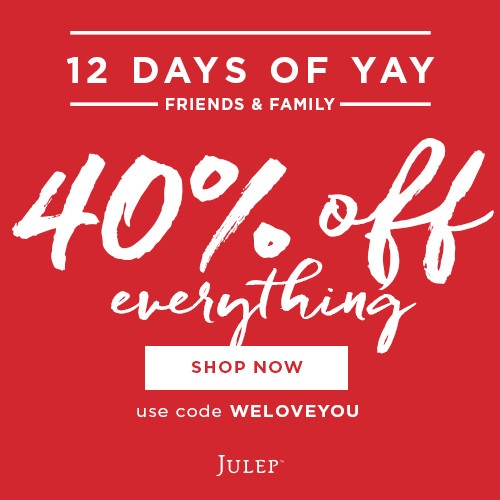 Julep Friends and Family 40% Off Everything