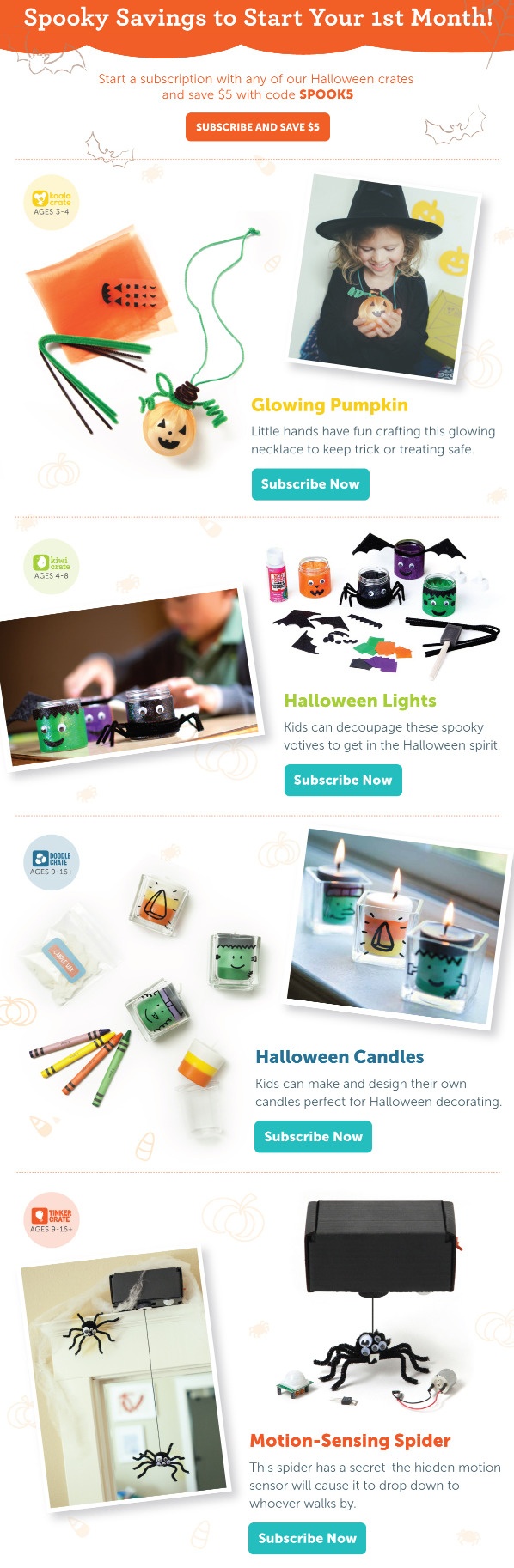 Kiwi Crate 2015 Halloween Crates $5 Off