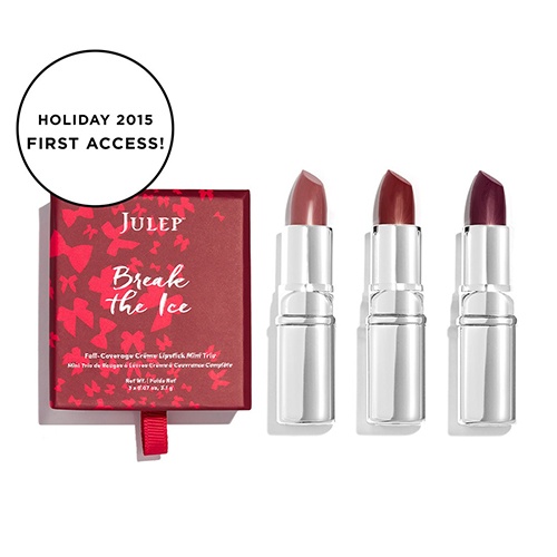 Julep 2015 Holiday Break the Ice Mini Lip Trio