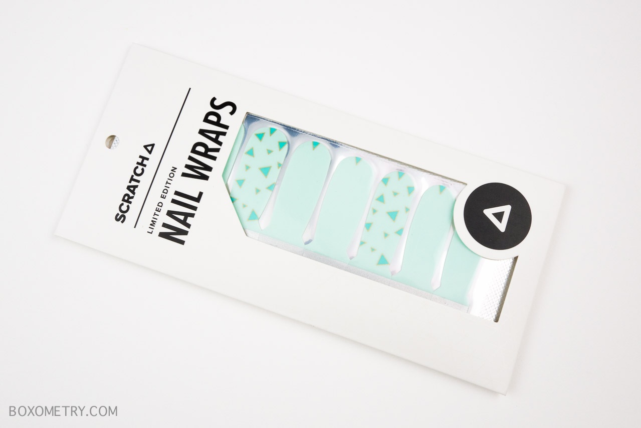 FabFitFun Summer 2015 Boxometry Review - Scratch Nail Wraps