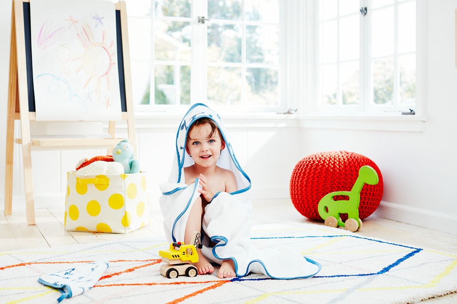 Honest Company Aden & Anais Towel and Washcloth Set